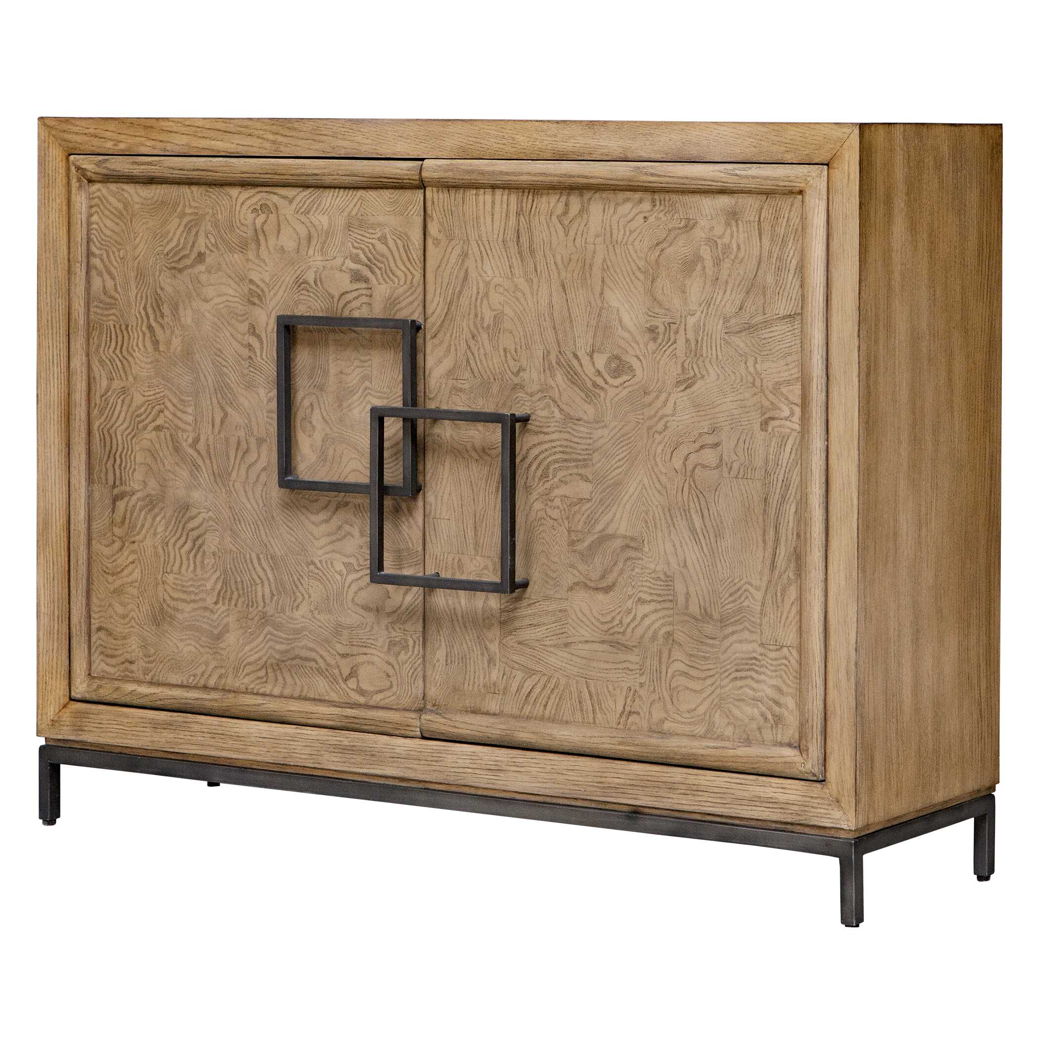 Paltrow Burl 2 Door Cabinet