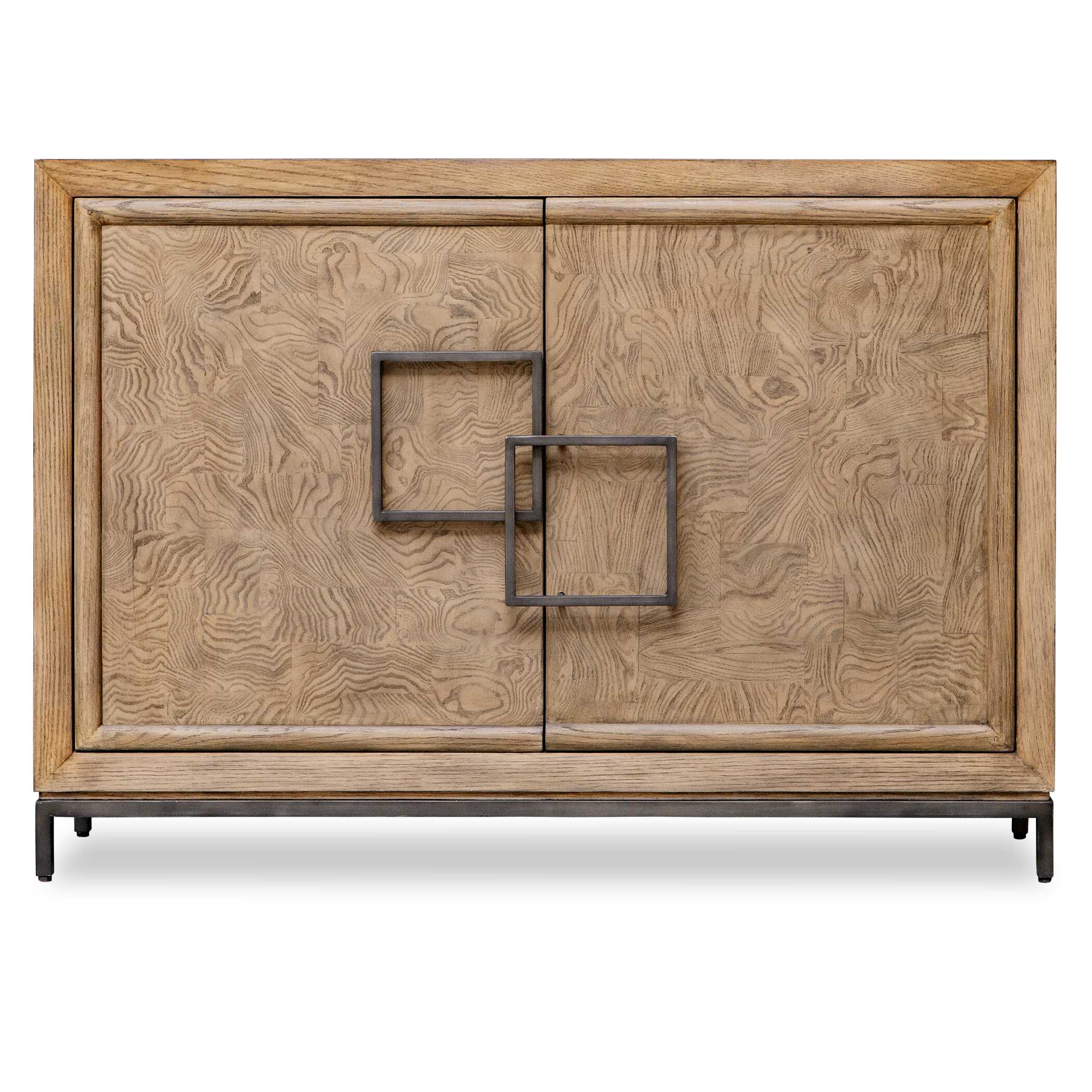Paltrow Burl 2 Door Cabinet - Uttermost - by Modest Hut