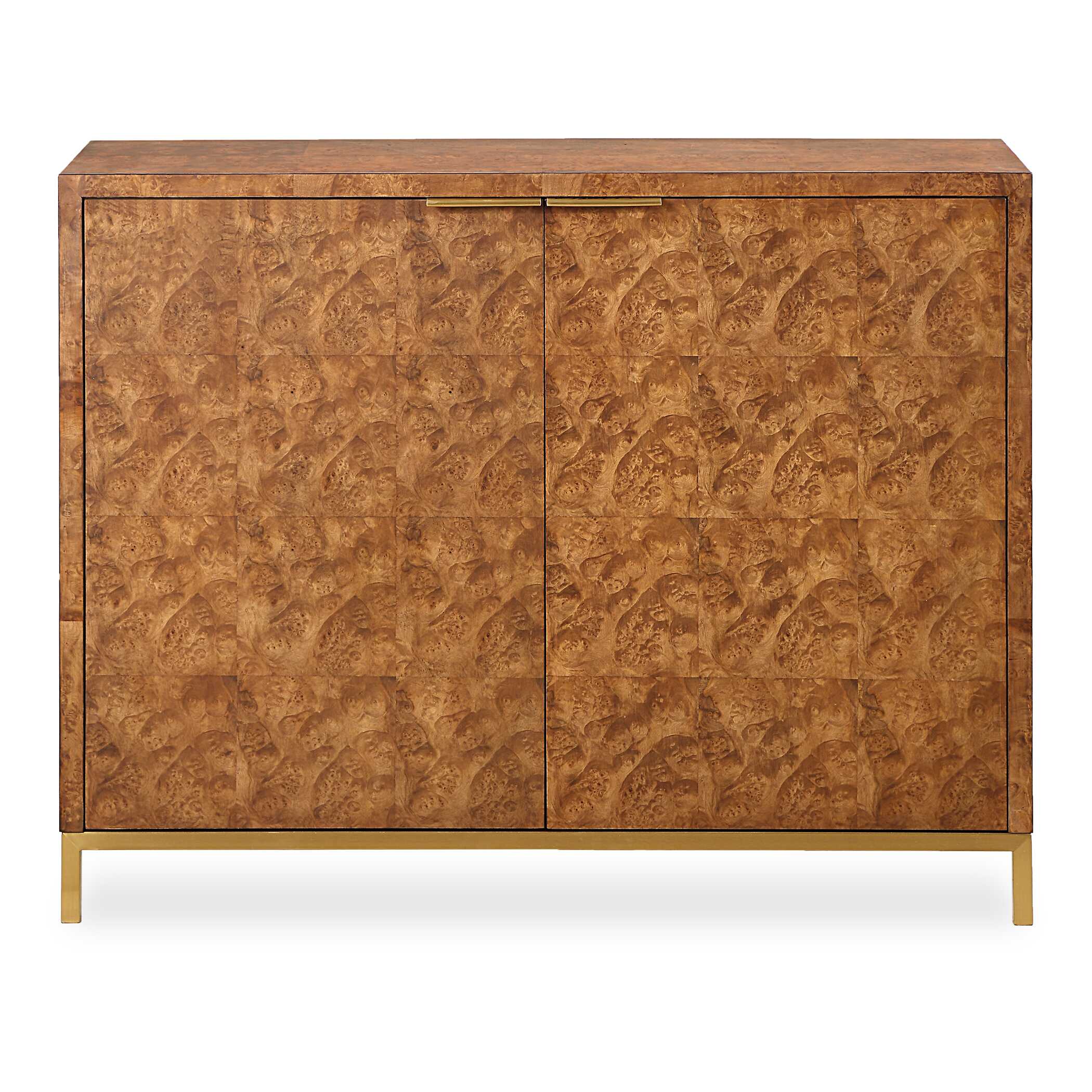 Jethro Burl 2 Door Cabinet - Uttermost - by Modest Hut