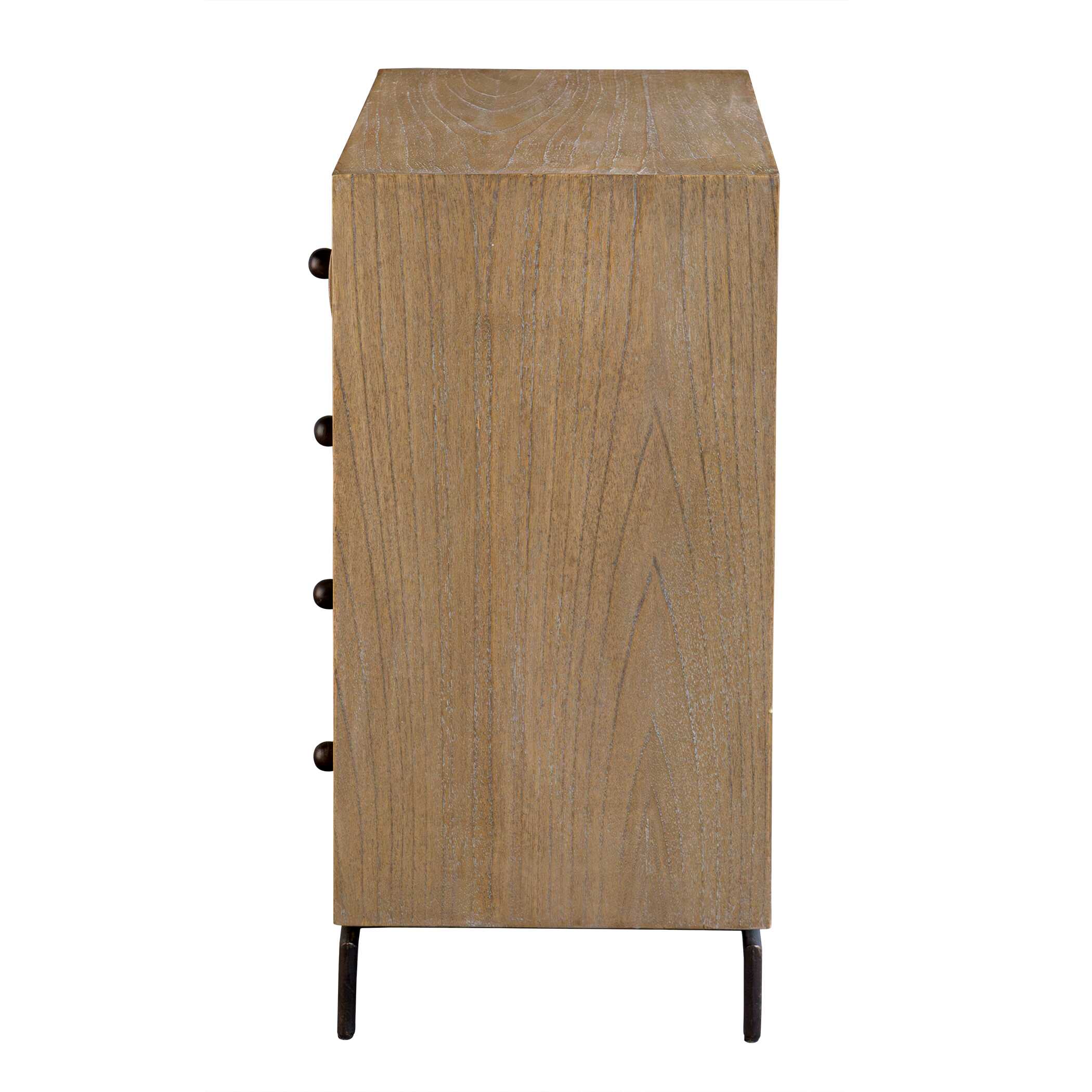 Millard Curved 4 Drawer Chest - FURN 5587 50122 A1 image 3