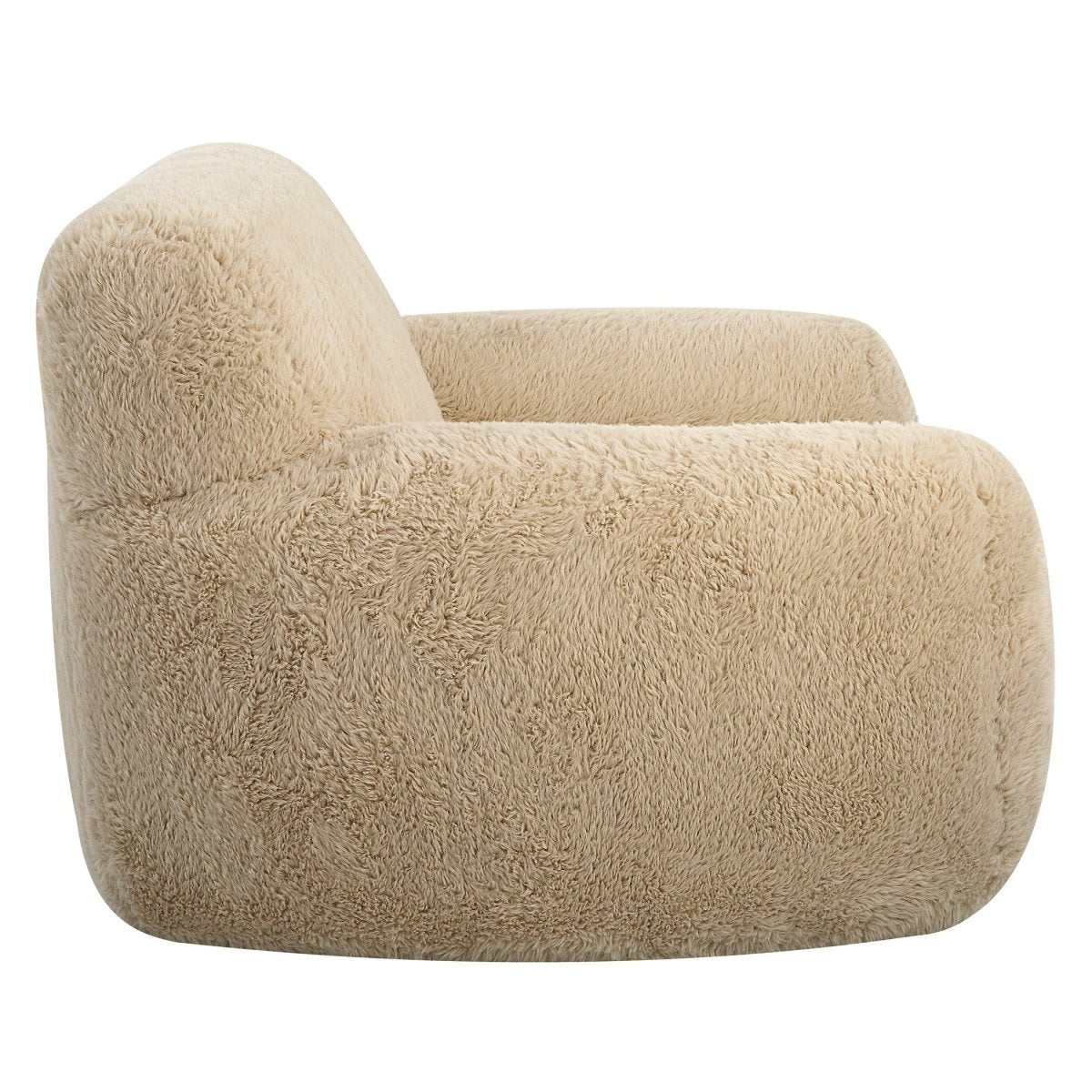 Abide Sheepskin Accent Chair - Uttermost - Accent Chairs by Modest Hut