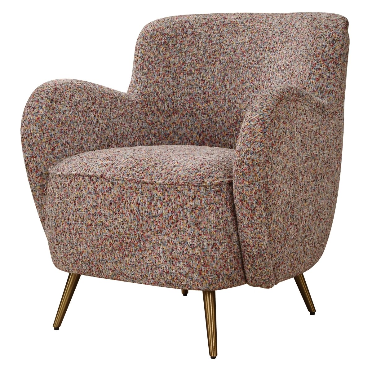 Gemstone Confetti Toned Accent Chair - Uttermost - Accent Chairs by Modest Hut