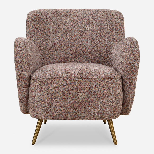 Gemstone Confetti Toned Accent Chair - Uttermost - Accent Chairs by Modest Hut