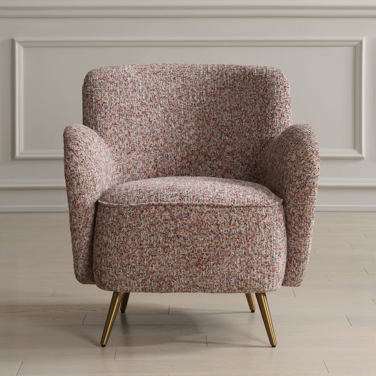 Gemstone Confetti Toned Accent Chair - Uttermost - Accent Chairs by Modest Hut
