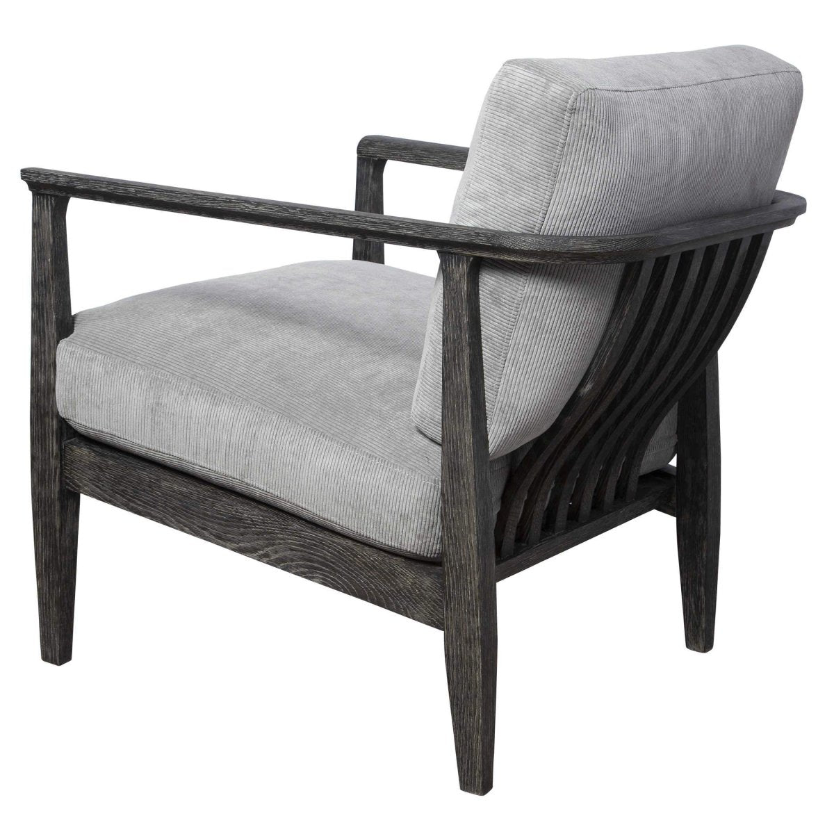 Gray Brunei Modern Accent Chair - Uttermost - Accent Chairs by Modest Hut