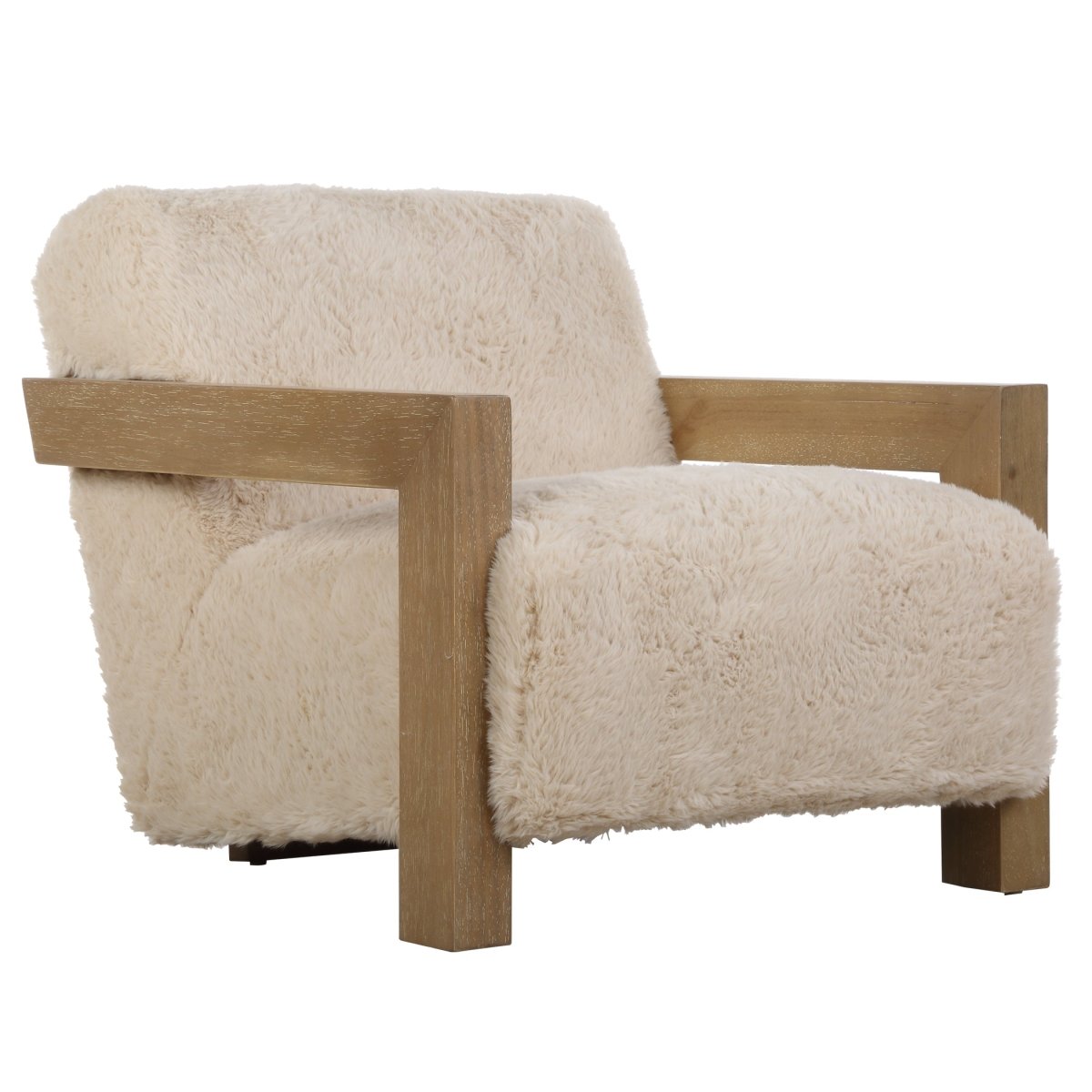 Jackson Sheepskin Accent Chair - Uttermost - Accent Chairs by Modest Hut