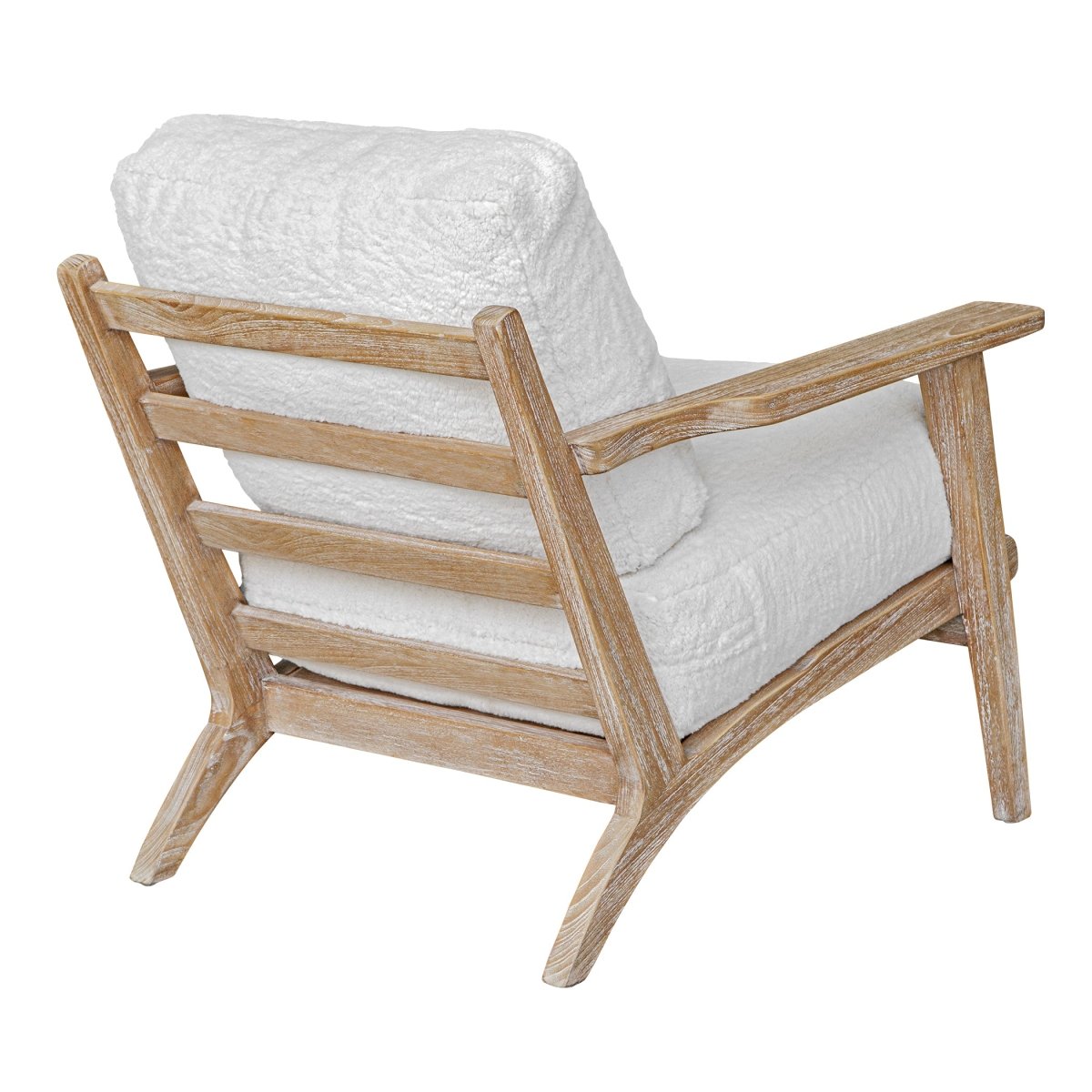 Laid Back Sheepskin Accent Chair - Uttermost - Accent Chairs by Modest Hut