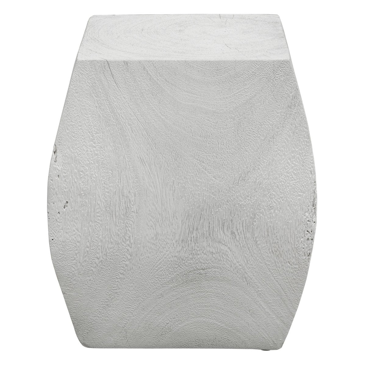Grove Ivory Wooden Accent Stool - Uttermost - Accent Stools by Modest Hut
