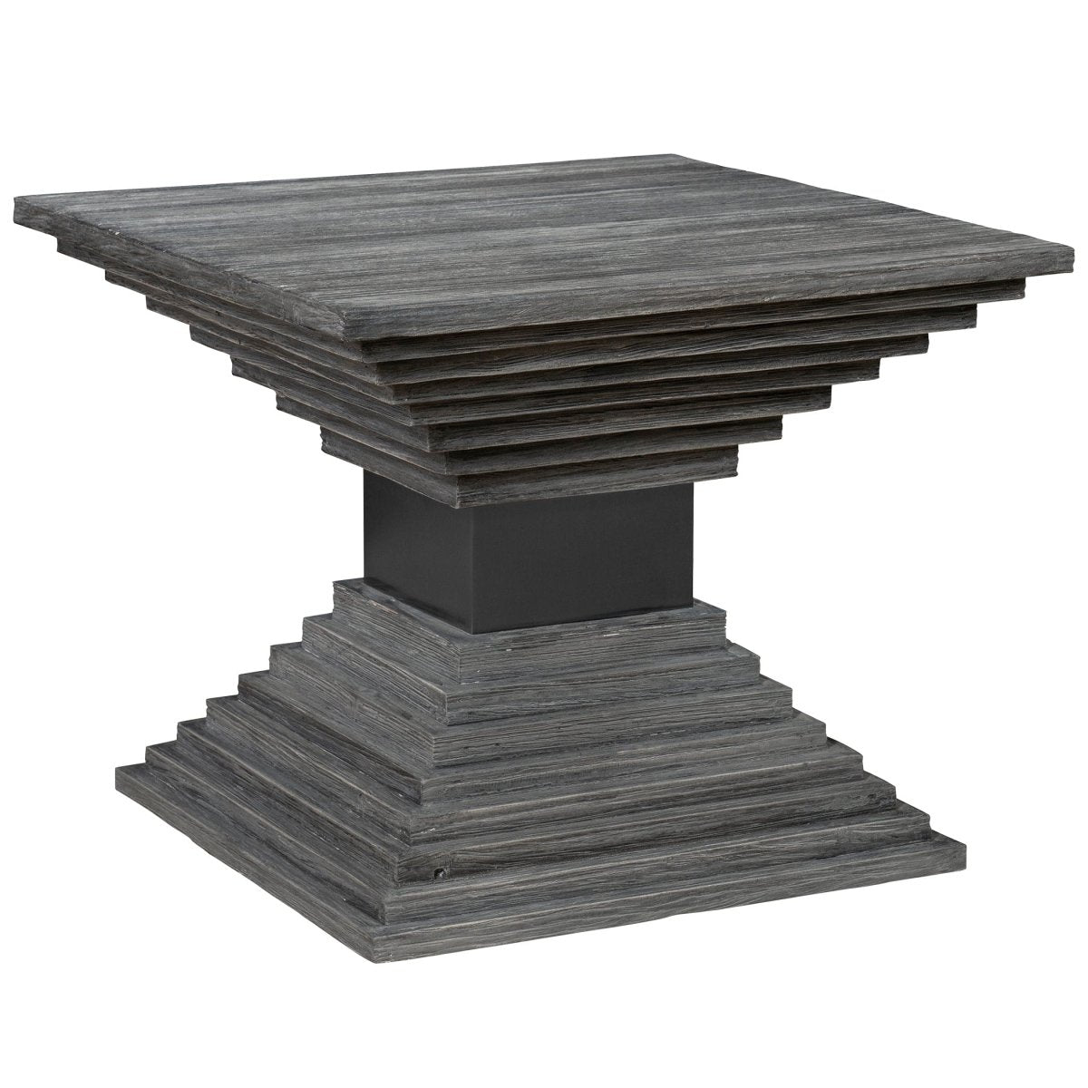 Andes Wooden Geometric Accent Table - Uttermost - Accent Tables by Modest Hut