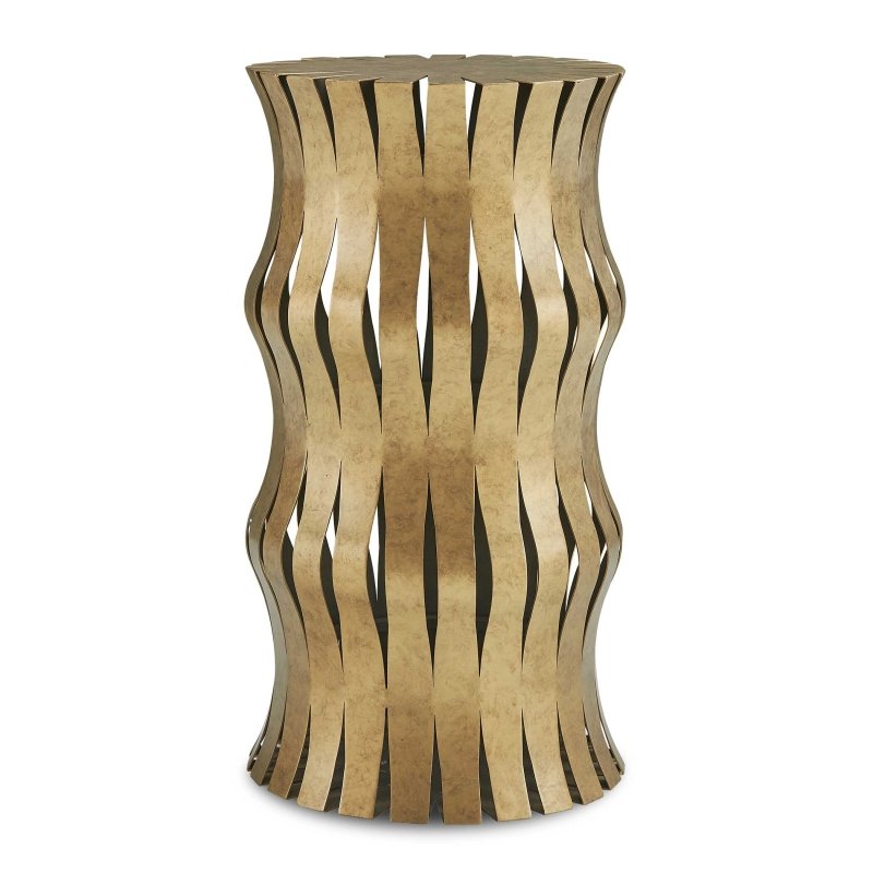 Arida Aged Gold Accent Table - Accent Tables