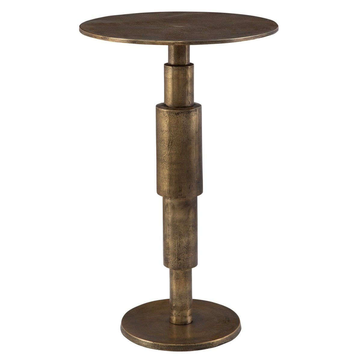 Descend Gold Accent Table - Uttermost - Accent Tables by Modest Hut