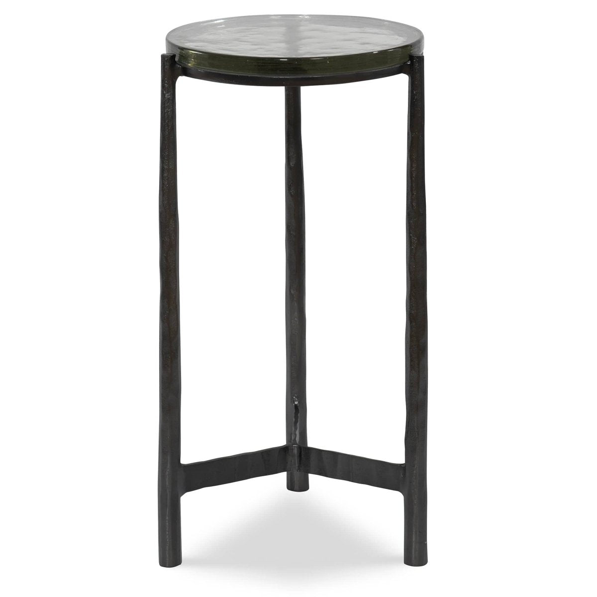 Eternity Iron & Glass Accent Table - Uttermost - Accent Tables by Modest Hut
