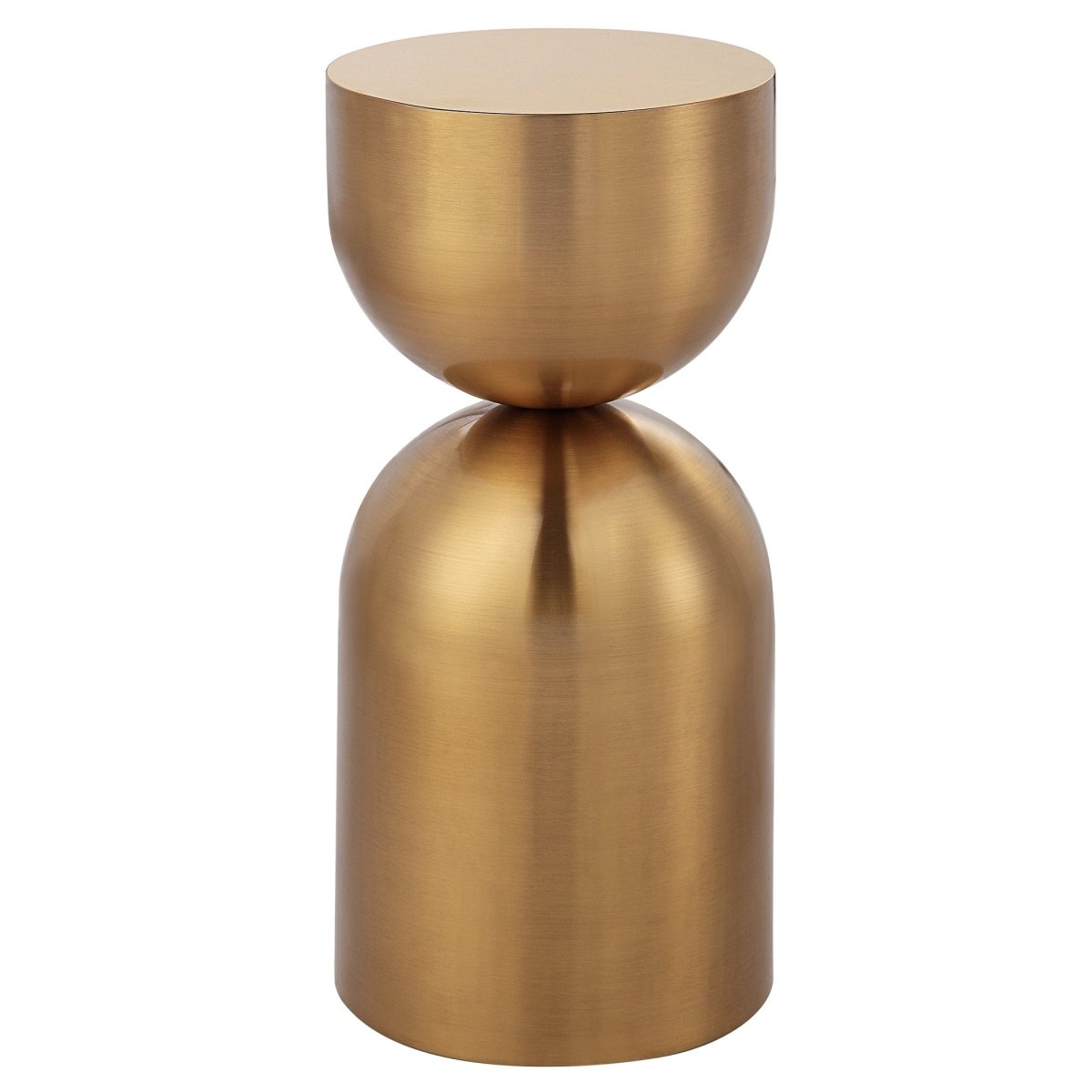 Golden Vessel Modern Accent Table - Uttermost - Accent Tables by Modest Hut