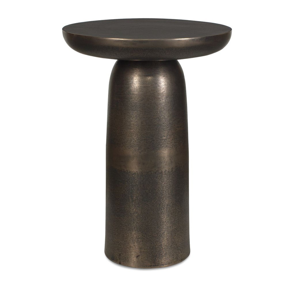 Joppa Outdoor Accent Table, Golden Dark Bronze - Uttermost - Accent Tables by Modest Hut