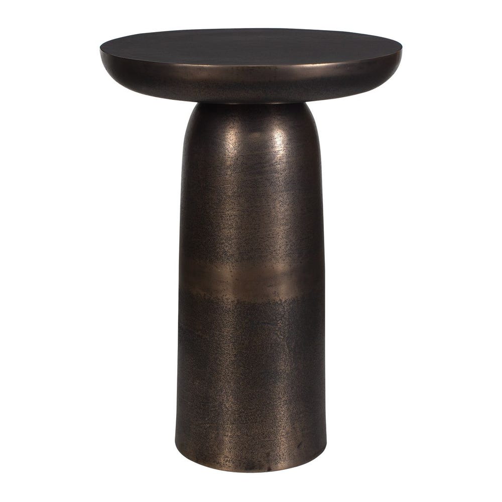 Joppa Outdoor Accent Table, Golden Dark Bronze - Uttermost - Accent Tables by Modest Hut