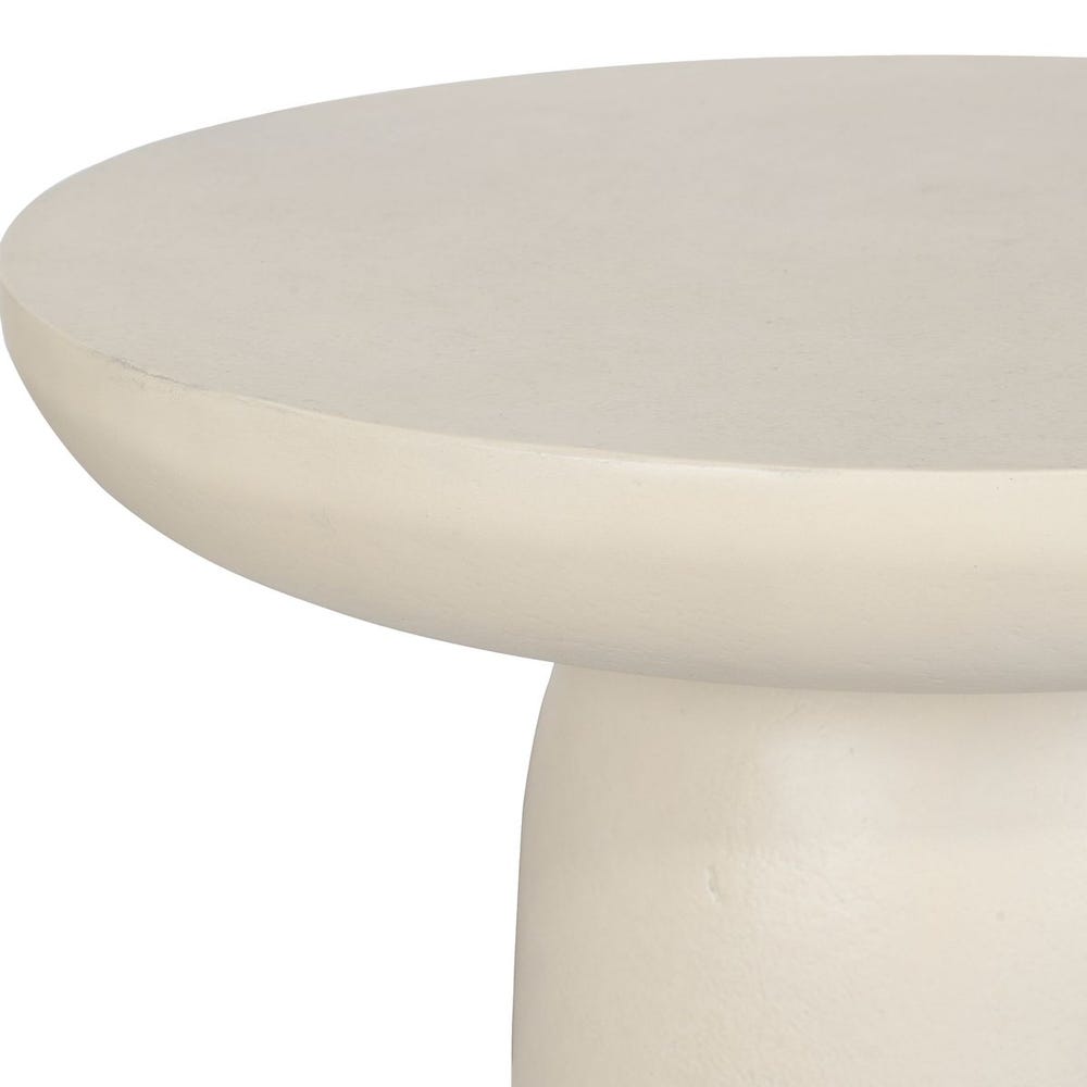 Joppa Outdoor Accent Table, Warm White - Uttermost - Accent Tables by Modest Hut