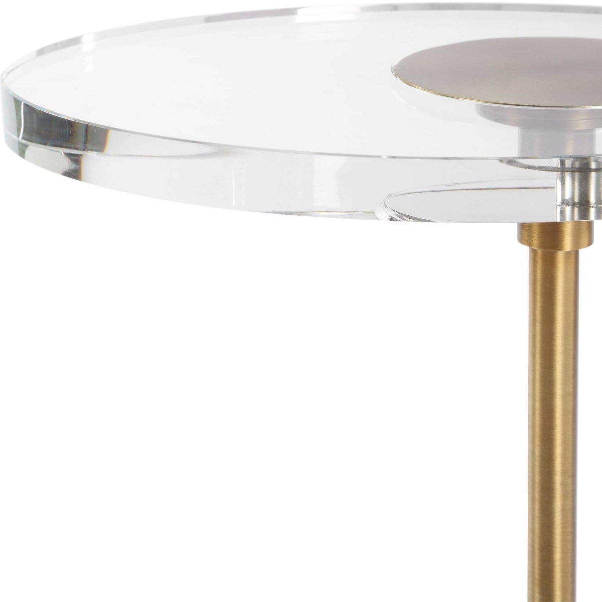 Kaufman Crystal Accent Table - Uttermost - Accent Tables by Modest Hut