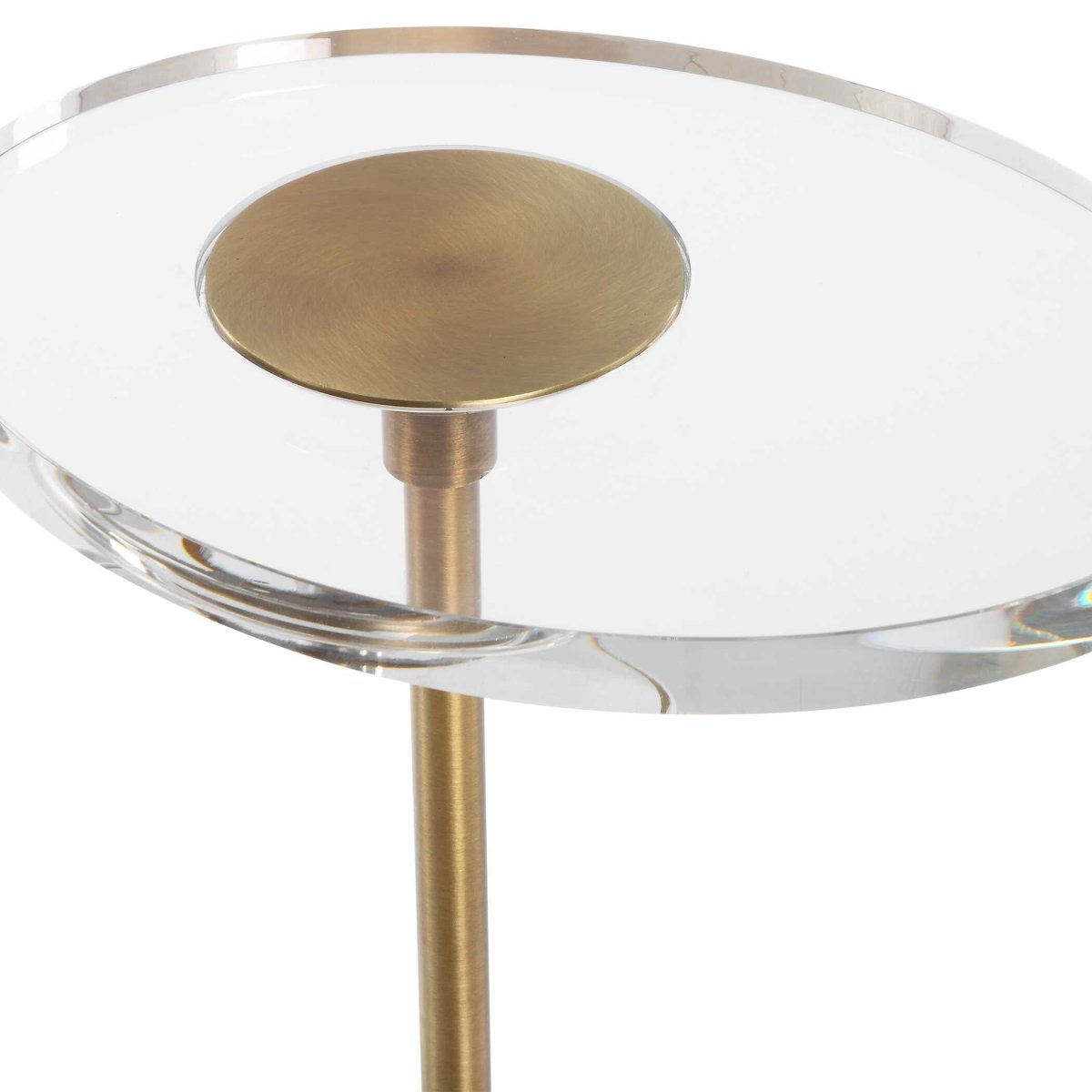 Kaufman Crystal Accent Table - Uttermost - Accent Tables by Modest Hut