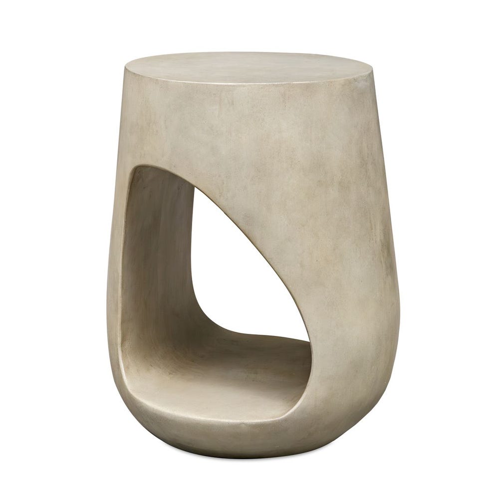 Lithos Outdoor Accent Table - Uttermost - Accent Tables by Modest Hut
