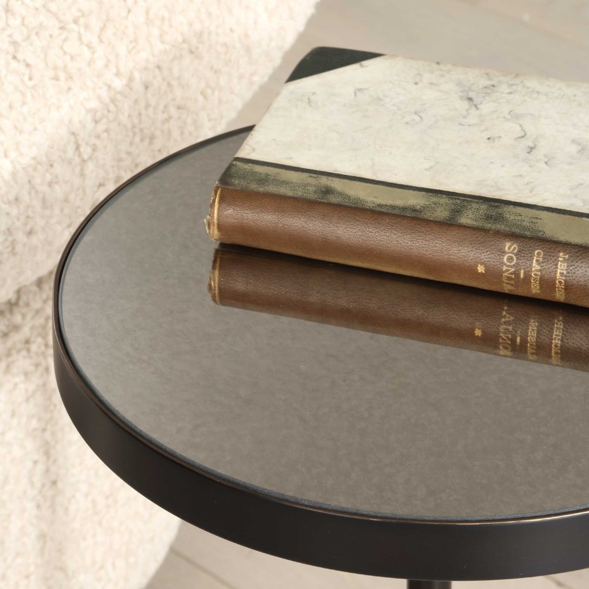 Odesa Marble Accent Table - Uttermost - Accent Tables by Modest Hut