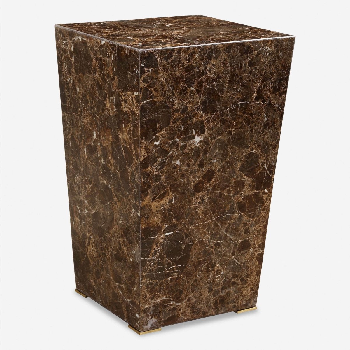 Poe Marble Accent Table - Uttermost - Accent Tables by Modest Hut