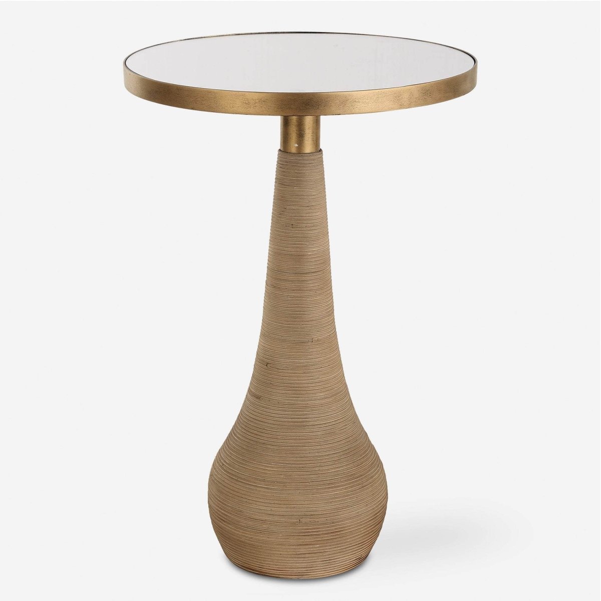 Terra Brass Accent Table - Uttermost - Accent Tables by Modest Hut