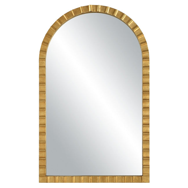 Dandridge Gold Arch Mirror - Uttermost - Arched Mirrors by Modest Hut