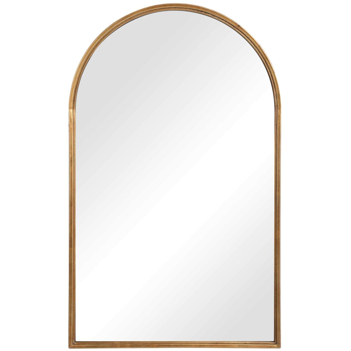 Golden Arched Mirror - Uttermost - Arched Mirrors by Modest Hut