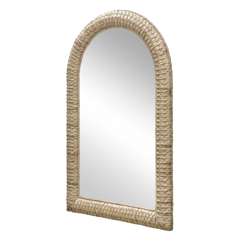 Twisted Seagrass Arch Mirror arched mirror by Uttermost