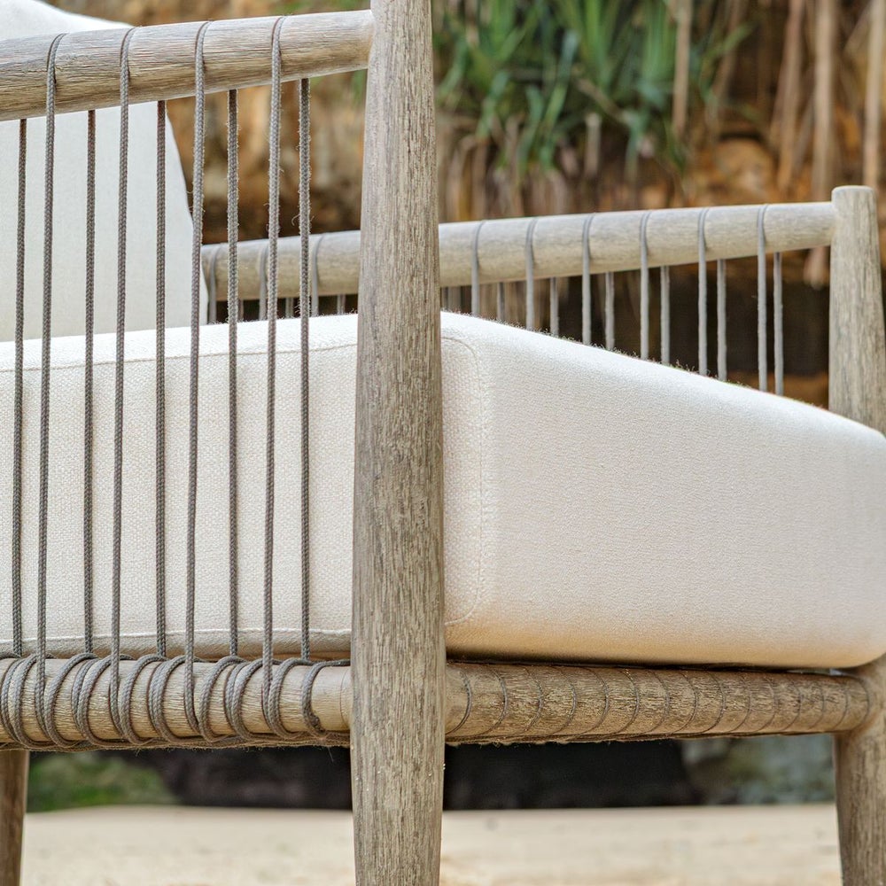 Borneo Outdoor Lounge Chair - Uttermost - Armchairs by Modest Hut