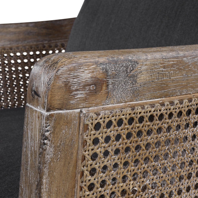 Encore Dark Gray Armchair - Uttermost - Armchairs by Modest Hut