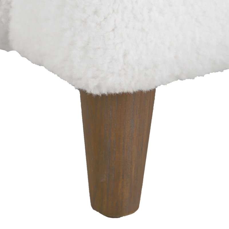Ingel White Wingback Armchair - Chairs