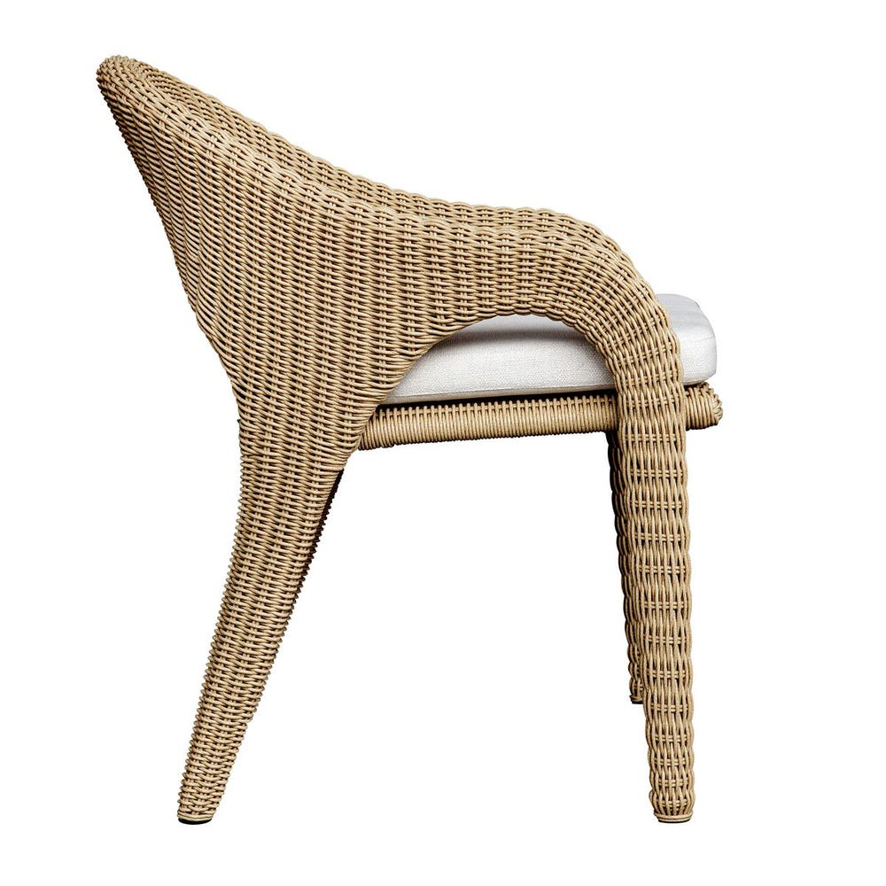 Kavali Outdoor Dining Armchair - Uttermost - Armchairs by Modest Hut