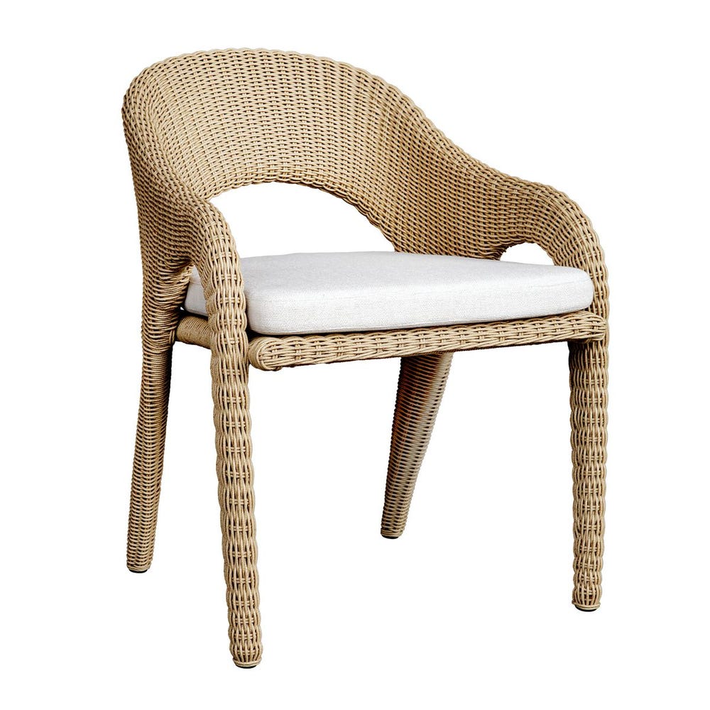 Kavali Outdoor Dining Armchair - Uttermost - Armchairs by Modest Hut
