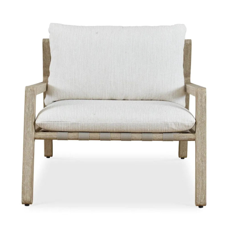 Strapped Outdoor Lounge Chair - 2 Cartons - Uttermost - Armchairs by Modest Hut