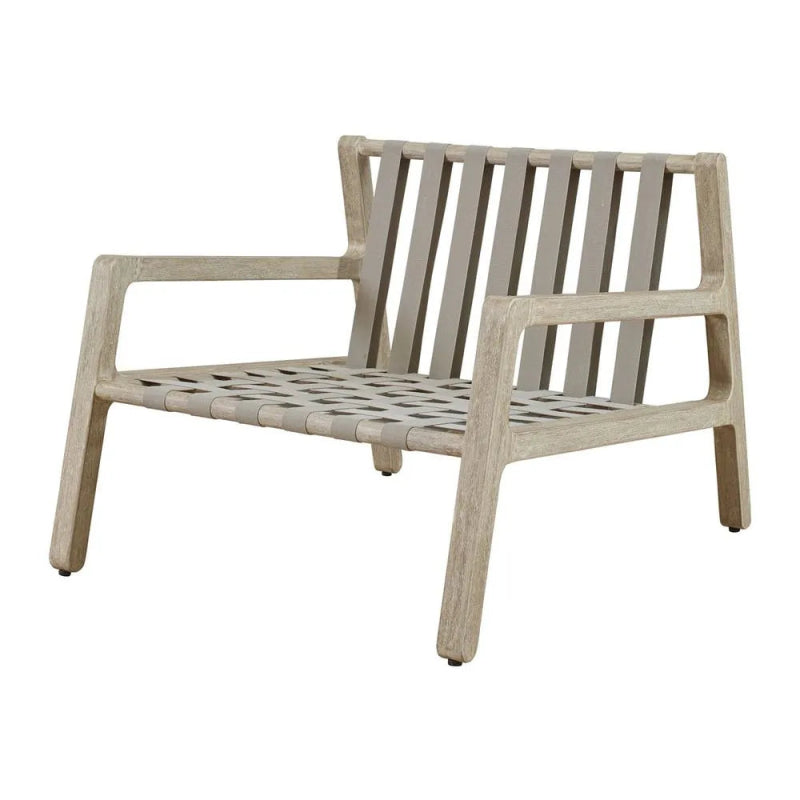 Strapped Outdoor Lounge Chair - 2 Cartons - Uttermost - Armchairs by Modest Hut