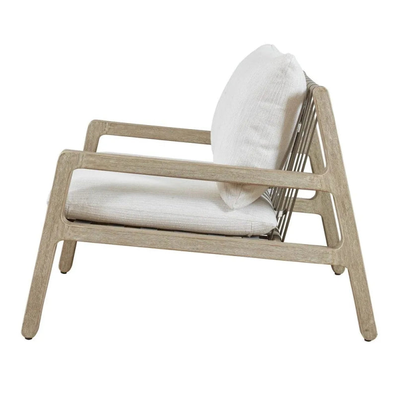 Strapped Outdoor Lounge Chair - 2 Cartons - Uttermost - Armchairs by Modest Hut