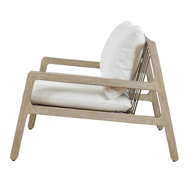 Strapped Outdoor Lounge Chair - 2 Cartons - Uttermost - Armchairs by Modest Hut