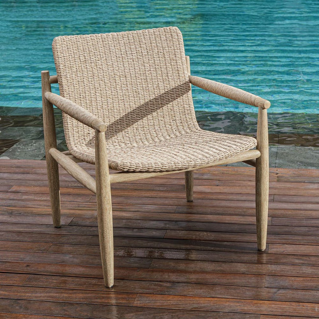 Sumba Outdoor Lounge Chair - Uttermost - Armchairs by Modest Hut