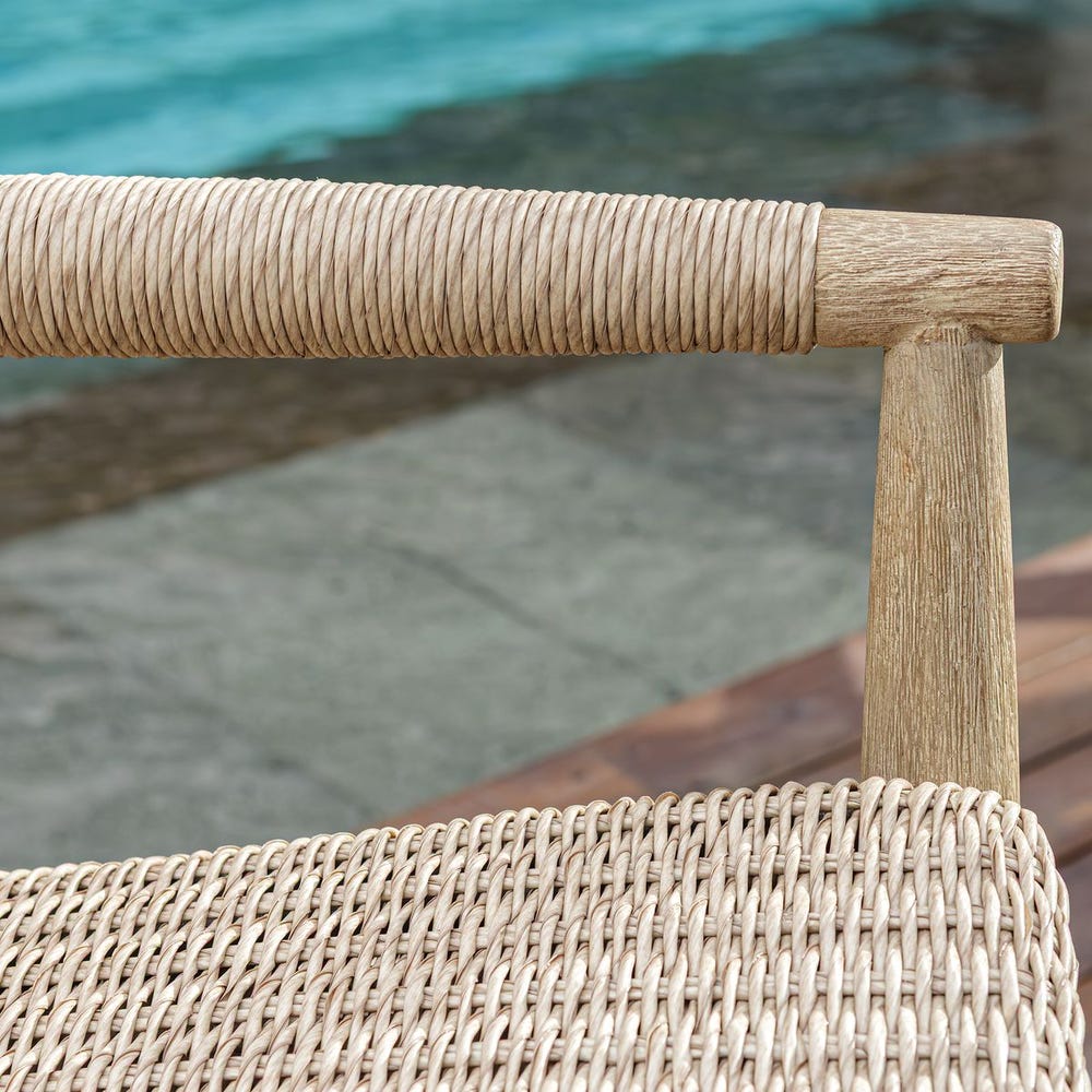 Sumba Outdoor Lounge Chair - Uttermost - Armchairs by Modest Hut