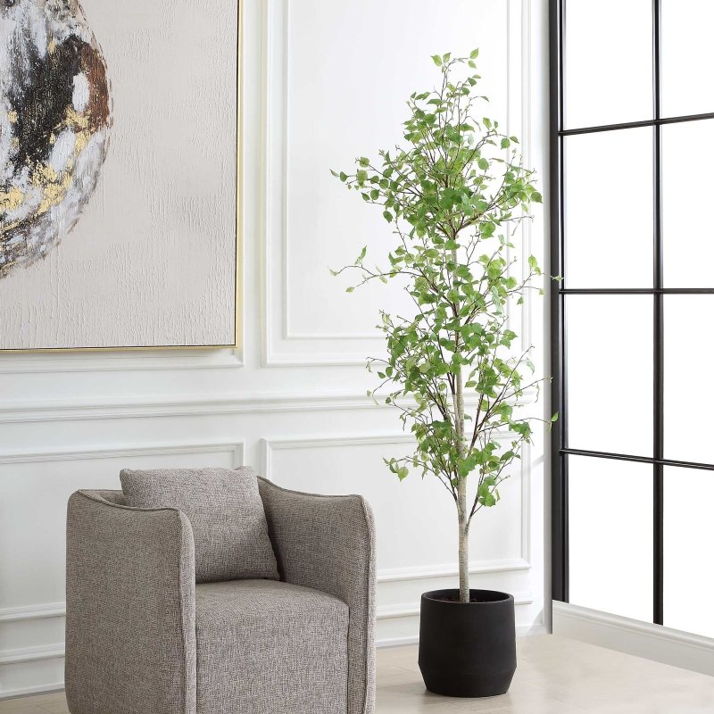 Boreal Potted Birch Tree - Artificial Flora