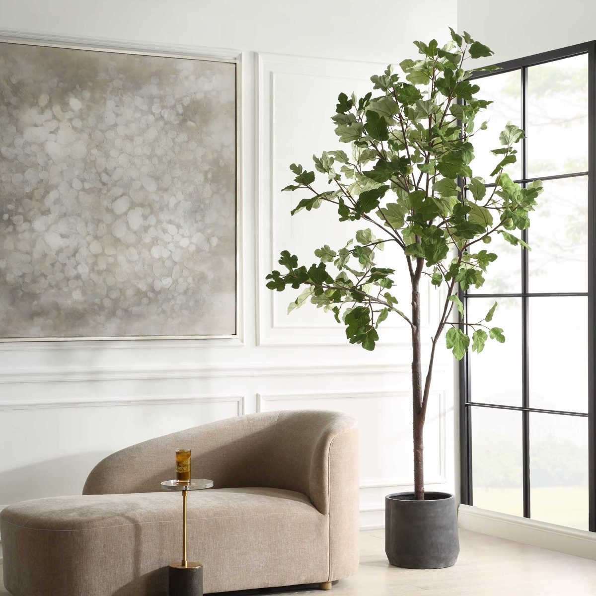 Eden Potted Fig Tree - Uttermost - Artificial Flora by Modest Hut