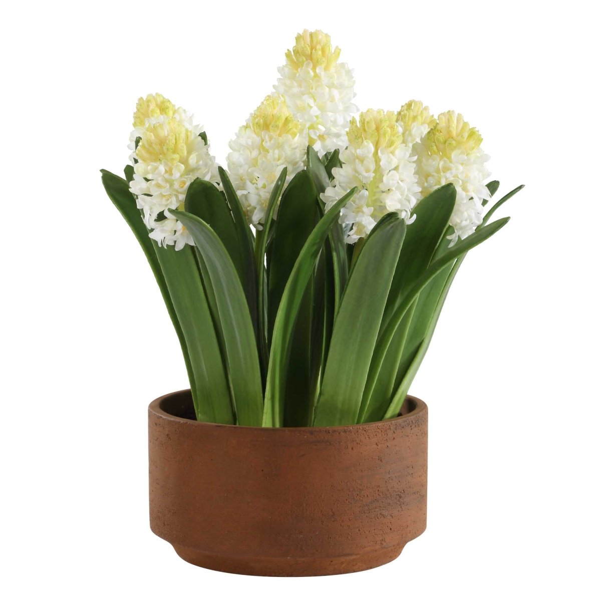 Sincerity Potted Hyacinth Plant - Uttermost - Artificial Flora by Modest Hut