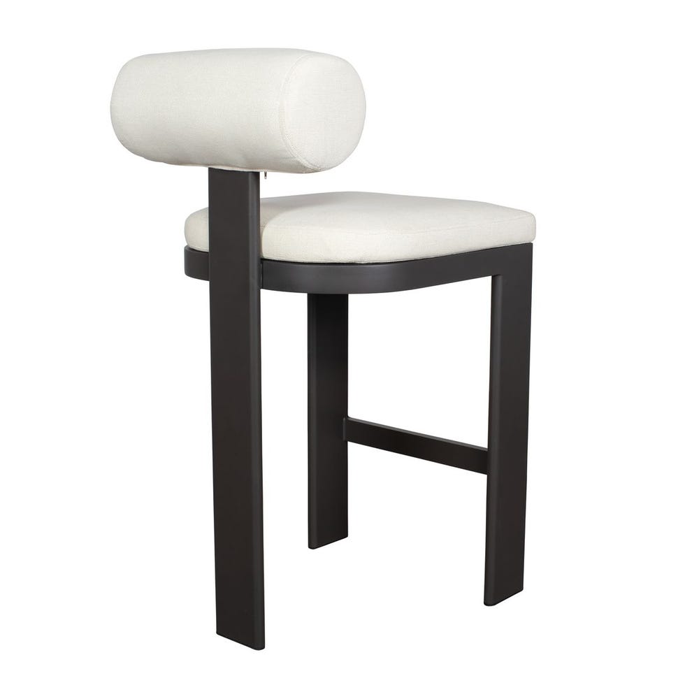 Bolster Back Outdoor Bar Stool - Uttermost - Bar Stools by Modest Hut