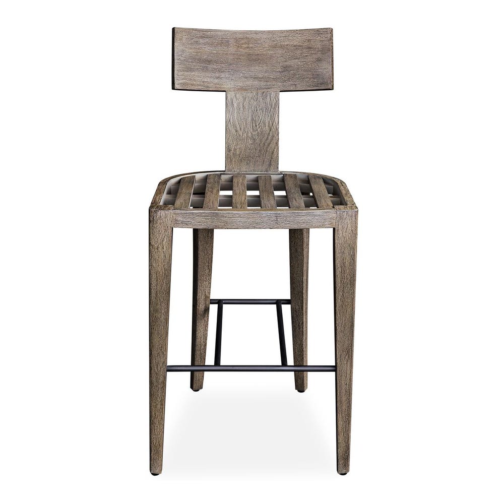 Cellini Outdoor Bar Stool - Uttermost - Bar Stools by Modest Hut