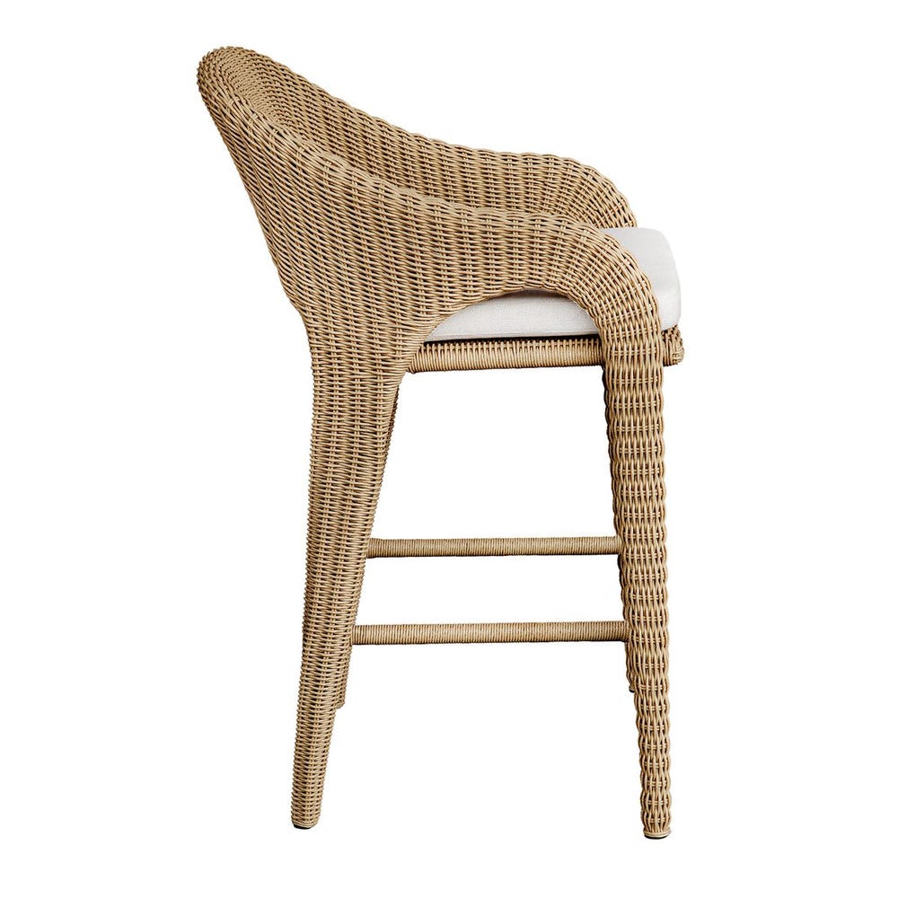 Kavali Outdoor Bar Stool - Uttermost - Bar Stools by Modest Hut