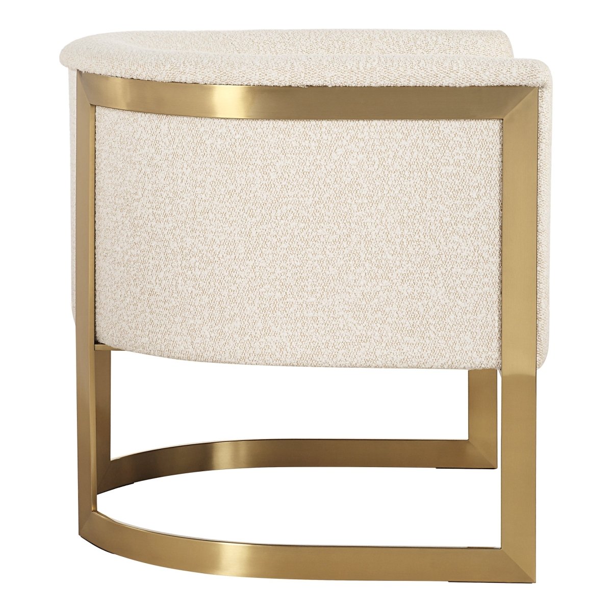 Bellina Plush Barrel Chair - Uttermost - Barrel Chairs by Modest Hut