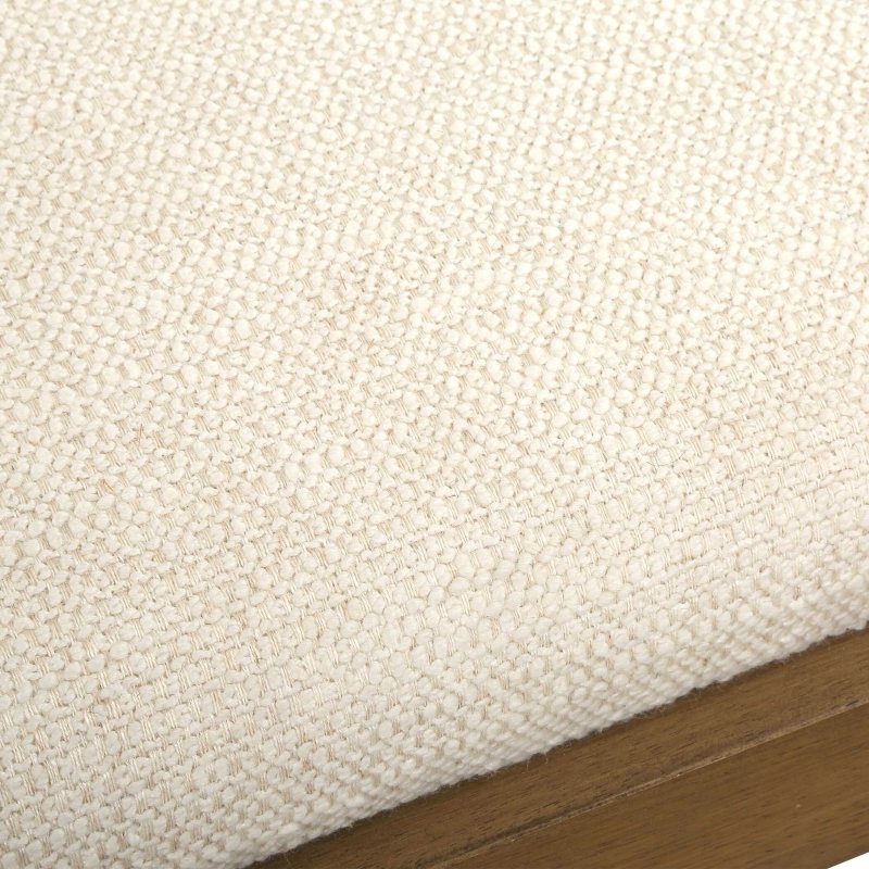 Haden White Upholstery Bench - Benches