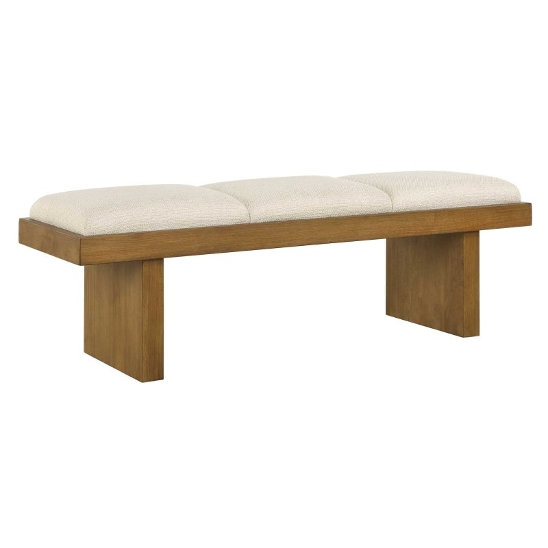 Haden White Upholstery Bench - Benches
