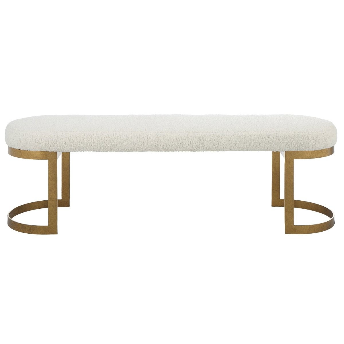 Infinity Gold Bench - Uttermost - Benches by Modest Hut